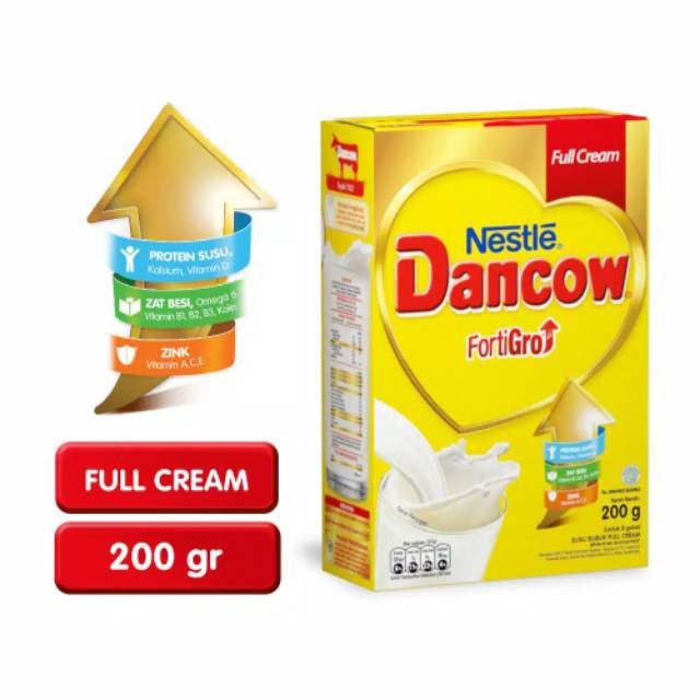Dancow Full Cream Fe Bib 200 Gr