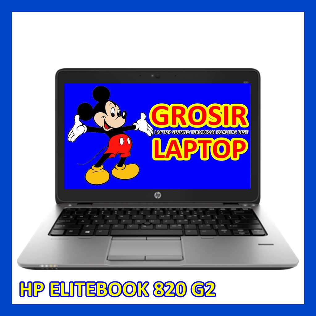 LAPTOP HP ELITEBOOK 820 G2 CORE I5 GEN 5 RAM 8GB HDD 500GB 12 INCH CAMERA