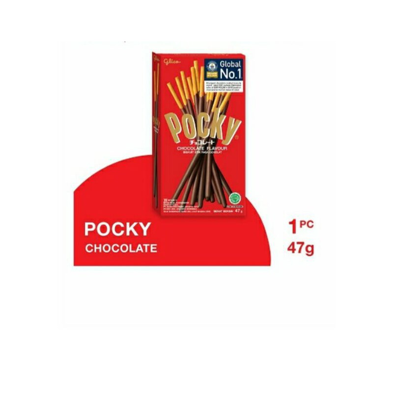 

Glico Biscuit Pocky Chocolate 47G Box