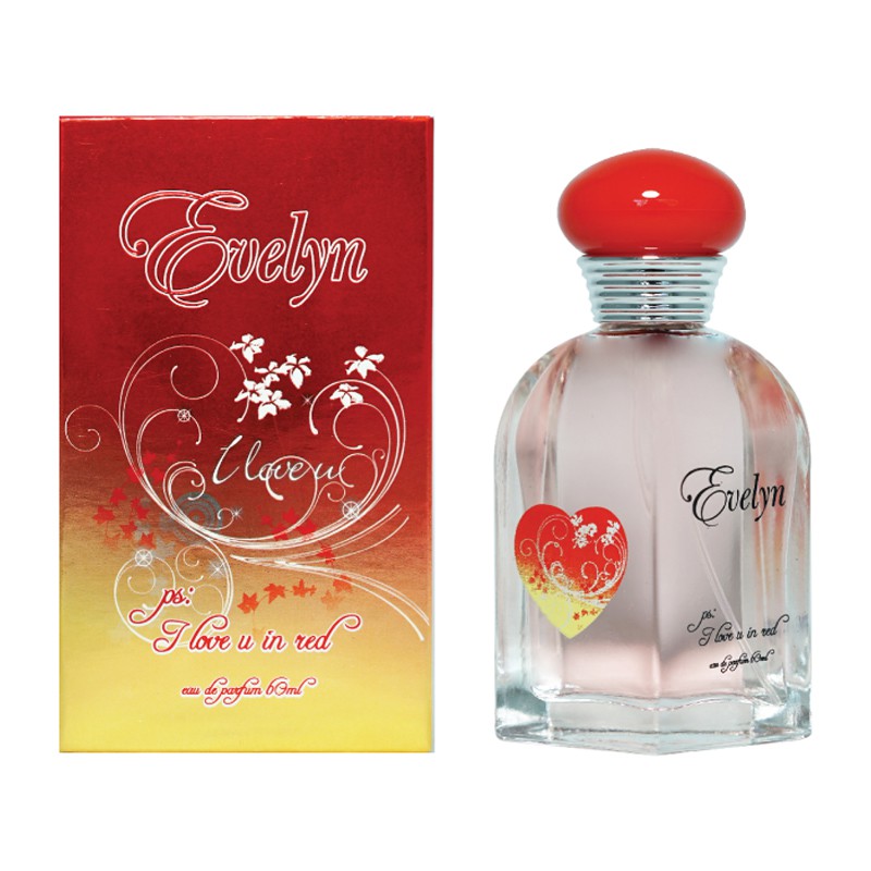 Evelyn PS I Love You Parfum Red 60ml