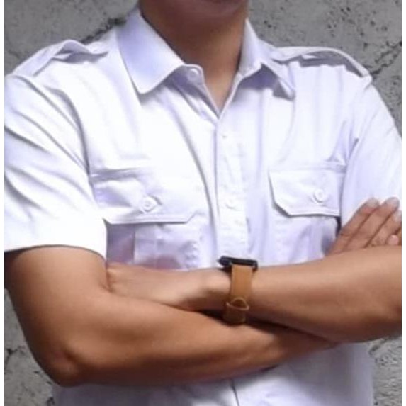 Fashion Pria-Stok Terbaik- Kemeja Pdl Pendek / Kemeja Pdl Putih / Seragam Baju Pns /Baju Polos -