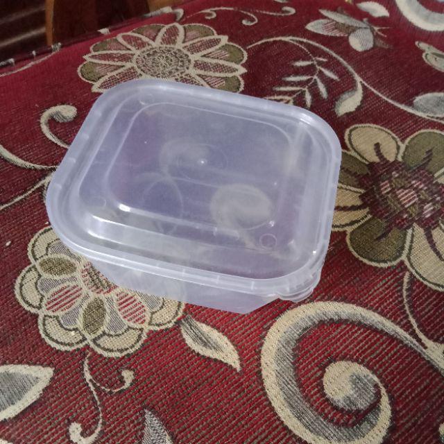 Waka Thinwall Op1413 / Kotak Makan Transparan Tutup Tersambung [500 Ml]