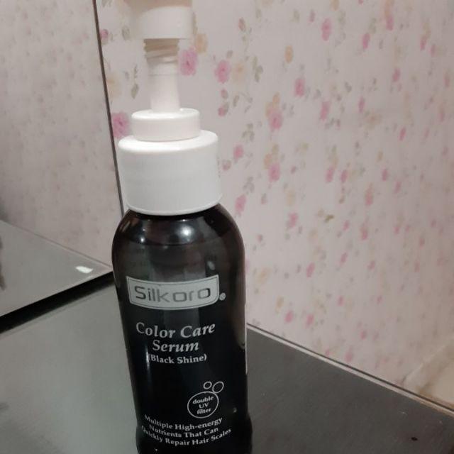  SILKORO  Color Care Serum Vitamin  Rambut  200 ml Double UV 