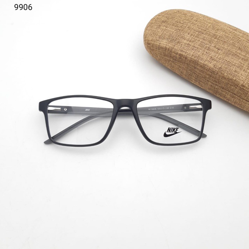 kacamata/frame NIKE 9906 paket lensa radiasi/photocromig FREE mines silinder plus