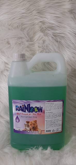 RAINBOW NATURAL SHAMPO 5 liter untuk anjing dan kucing