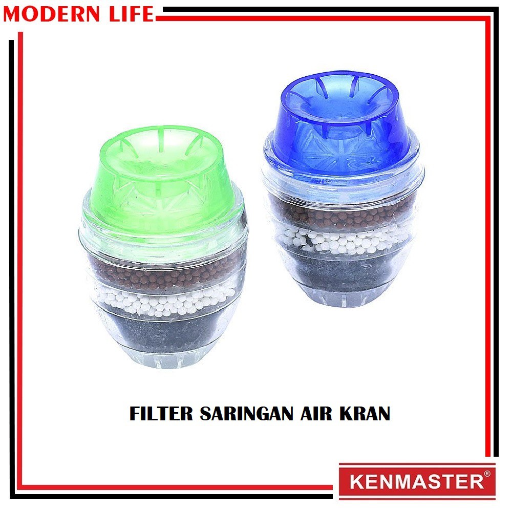 Filter Air Carbon Aktif / Kenmaster Saringan Kran Air / Water Filter