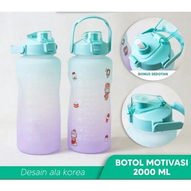 Murah Botol Viral/Botol 2000ml✅