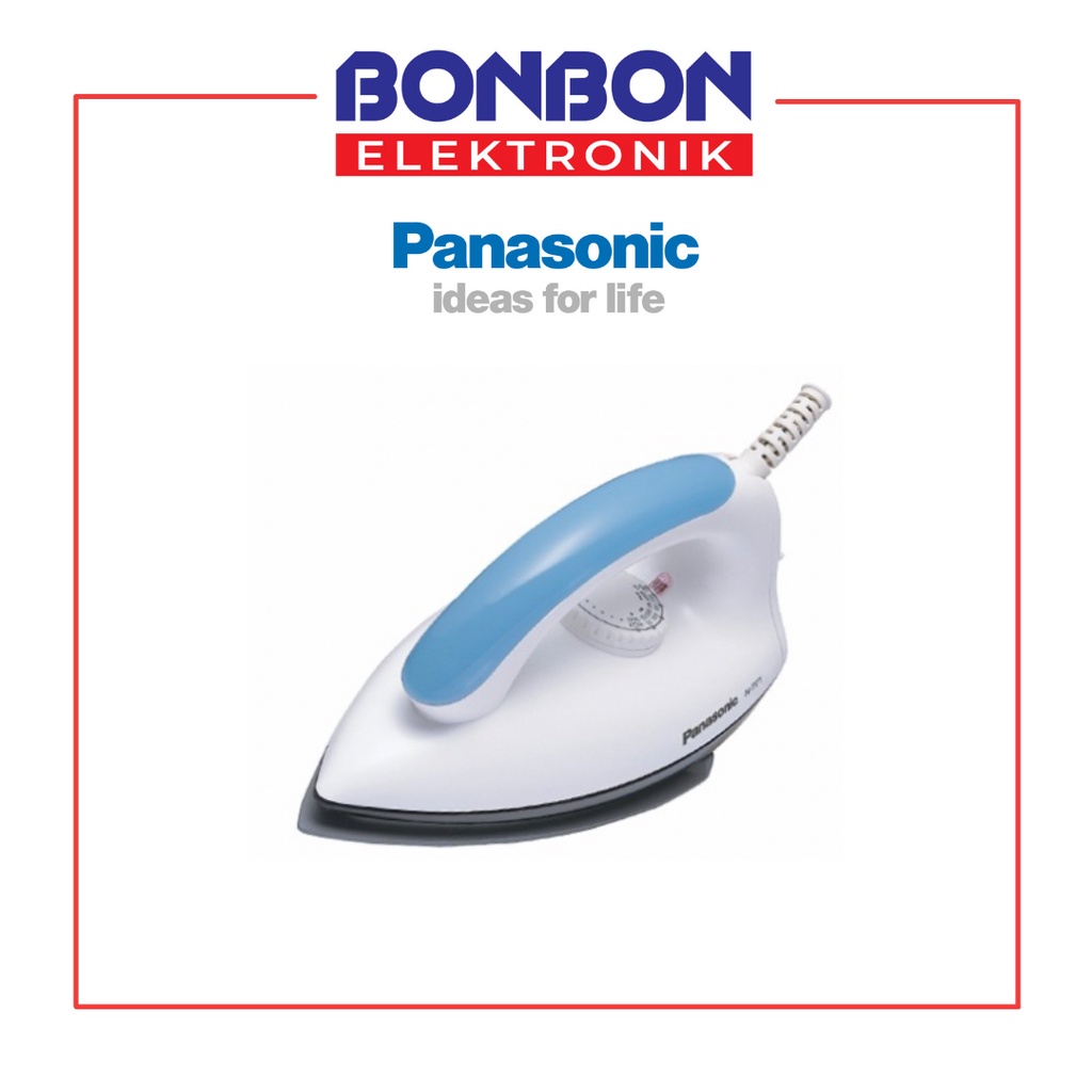 Panasonic Setrika NI-317T-ASR Dry Iron Biru 300W