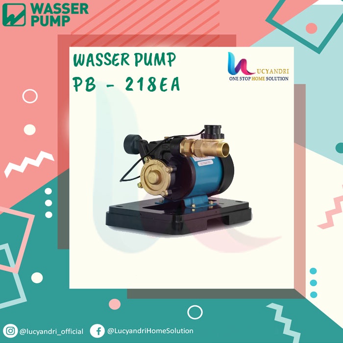 Pompa Dorong Booster Pump Wasser PB-218 EA