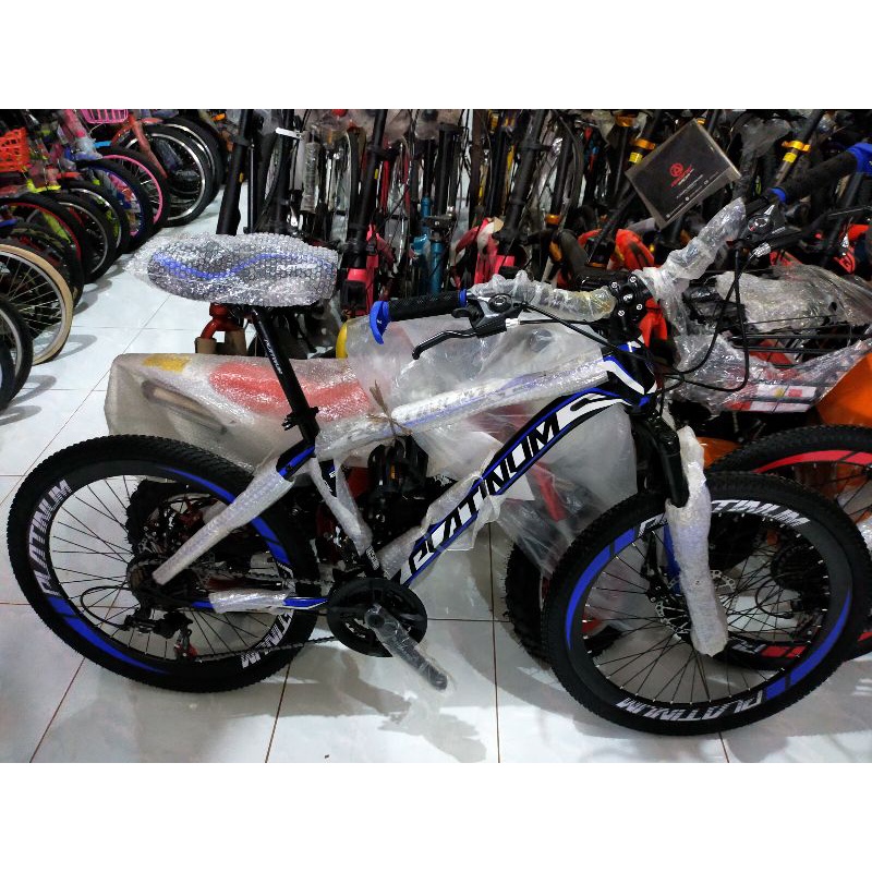 MTB 26 PLATINUM VELG TINGGI 7SPD SHIMANO