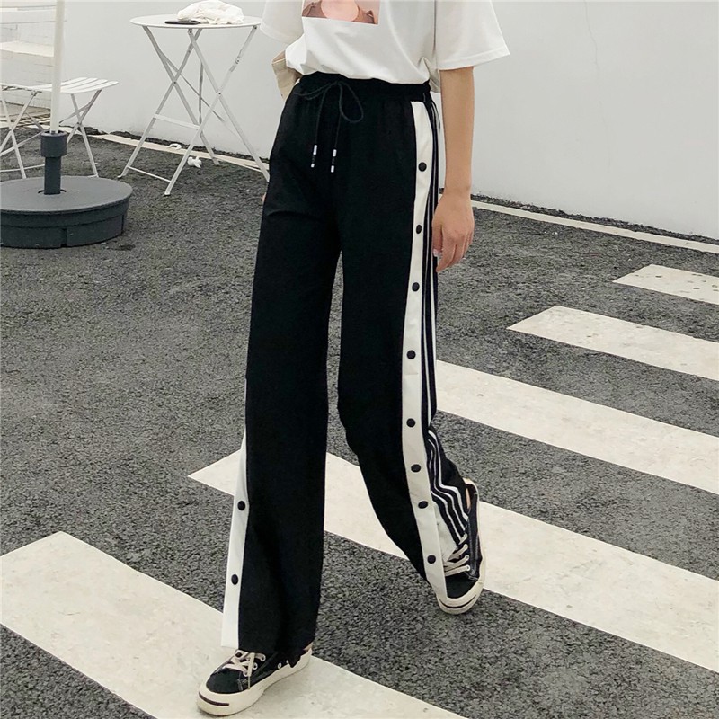 straight leg tracksuit bottoms womens