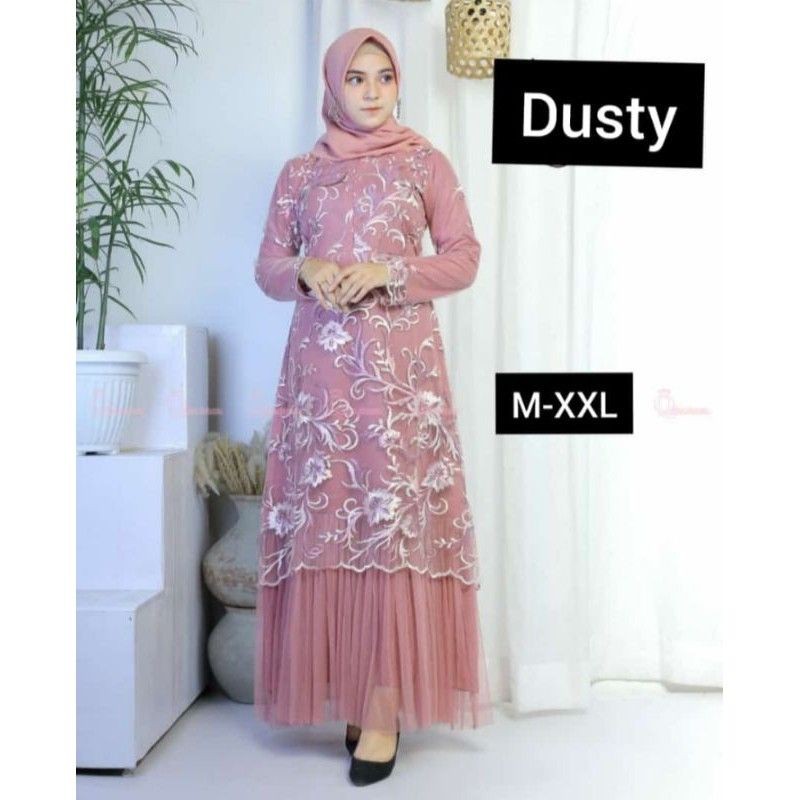 {REALPICT}GAMIS TUTU PESTA/GAMIS KONDANGAN/GAMIS NYA KITA SEMUA