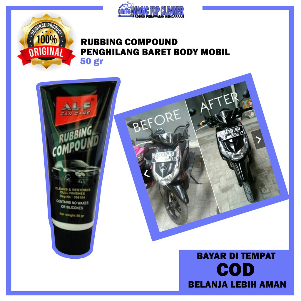 [006] Penghilang Baret Mobil / Penghilang Baret / Penghilang Baret Body Mobil / Compound Mobil