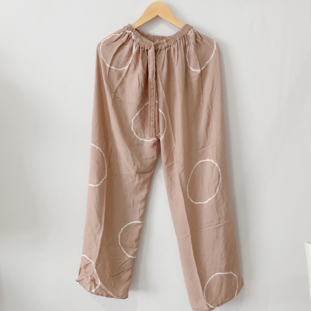 Celana Kulot Panjang Shibori