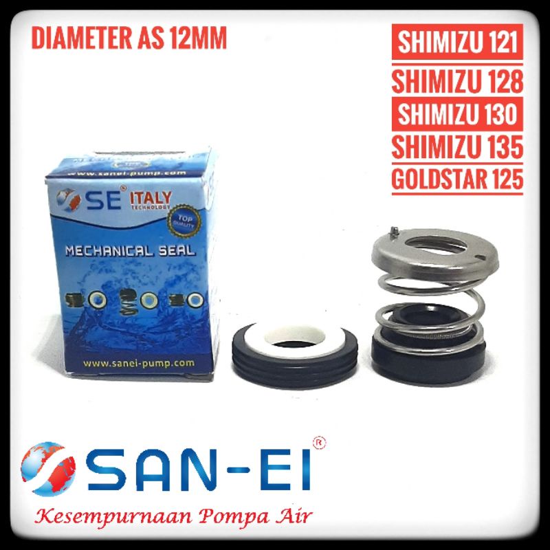 SAN-EI mechanical seal pompa air Shimizu SMZ128