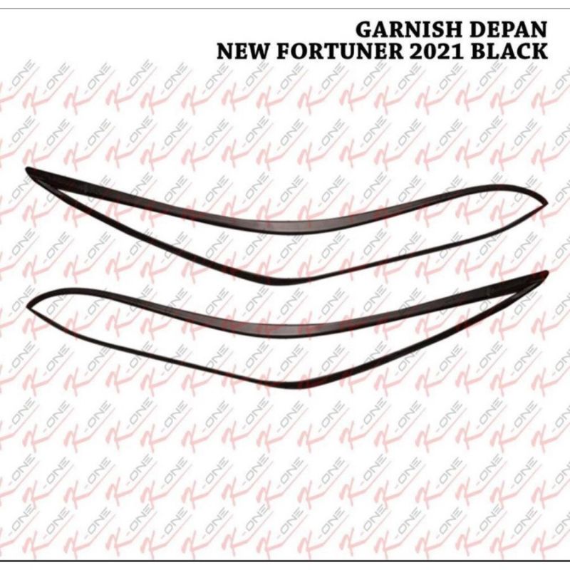 GARNISH DEPAN BELAKANG FORTUNER 2016-2022-GARNISH LAMPU DEPAN BELAKANG FORTUNER 2016-2022