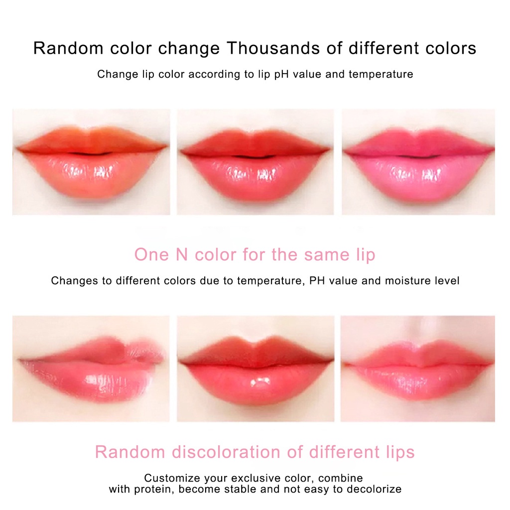 busur-simpul lipstik pengubah warna tahan lama pelembab wanita hamil seribu orang seribu warna karoten lip balm