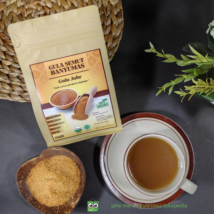 

Bubuk Jahe Gula Semut Organik Banyumas 250gr Aman Untuk Diabetes