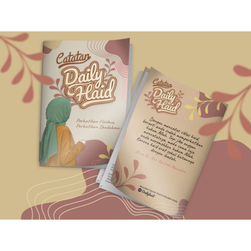 

Daily haid (buku catatan bulanan )