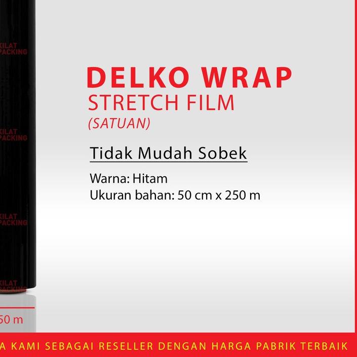 

➸ Stretch Film 50 CM Plastik Wrapping VARIAN MACAM MACAM SATUAN ✶