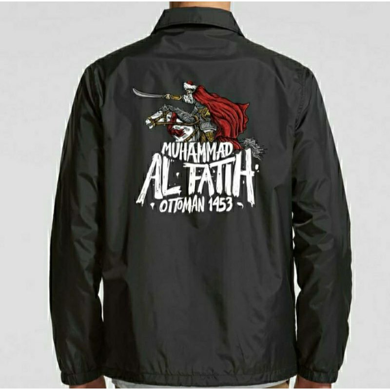 jaket coach, jaket muhammad al fatih, jaket coach parasut kekinian keren, jaket coach murah unisex
