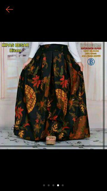 Rok Adhikara Batik Solo Fashion Wanita Rok Batik Modern Bawahan Batik Ori By Svj