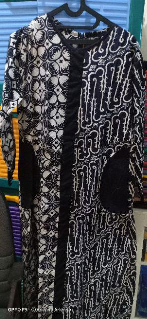 Gamis Batik Cap Katun Primis