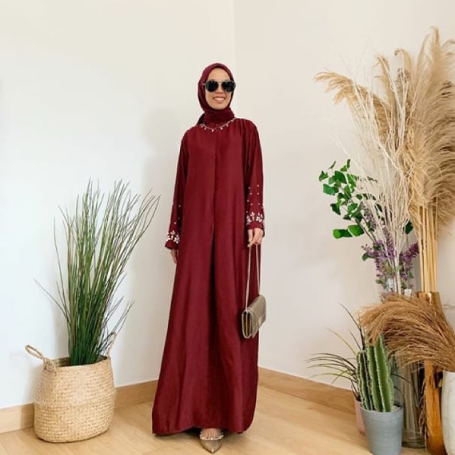PRELOVED BIYAN DRESS MAROON BY ISH