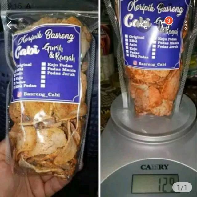 Jual Keripik Basreng 120gr Shopee Indonesia