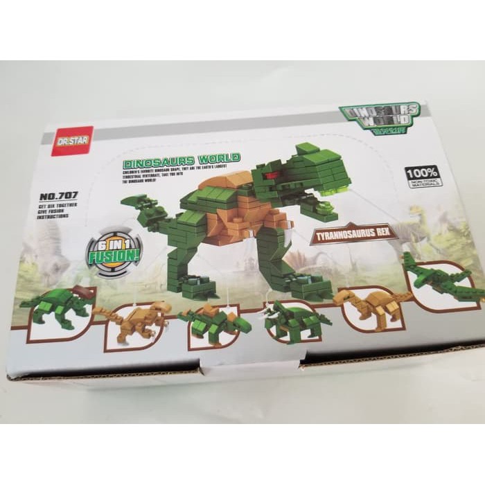 Dinosaurus egg- Telor Dino- Mainan Edukasi Block Dinosaurus