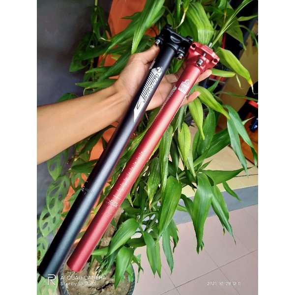 Lunje seatpost sepeda 27.2 x 400mm / tiang sadel / ancer sadel / seatpost 27.2 MTB