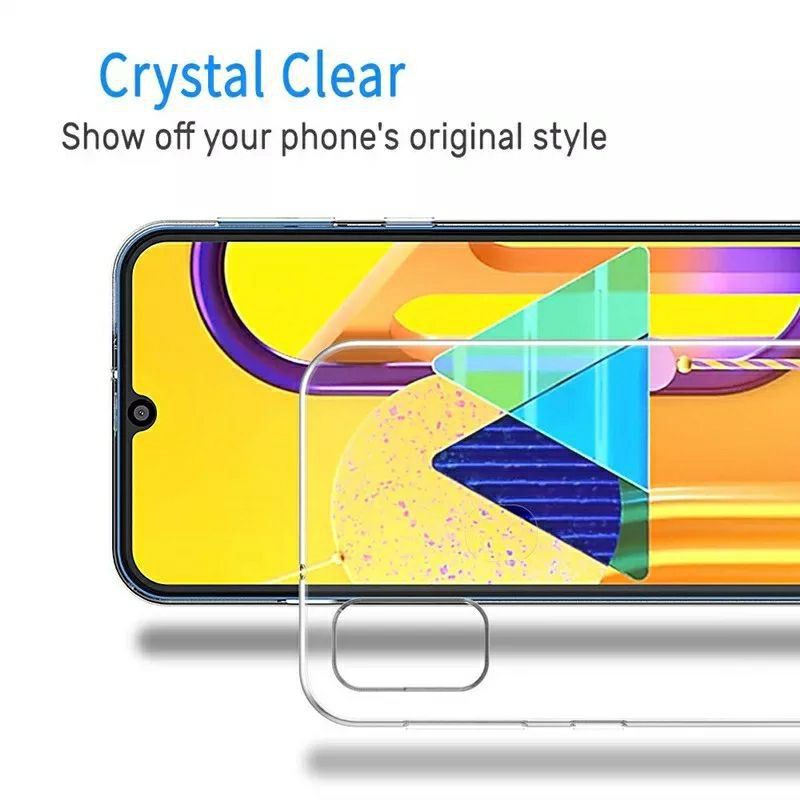 Softcase Silikon Samsung M11/M21/M30s/M31/M51 Ultra Thin Clear Cover