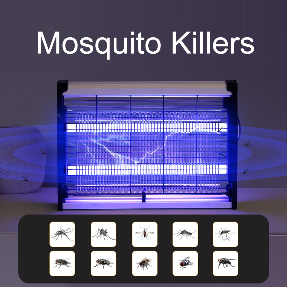 6W Insect Killer Mosquito Killer Perangkap Nyamuk Lalat Bug Zapper Lampu UV 4 / 6 Watt * HOT SALE