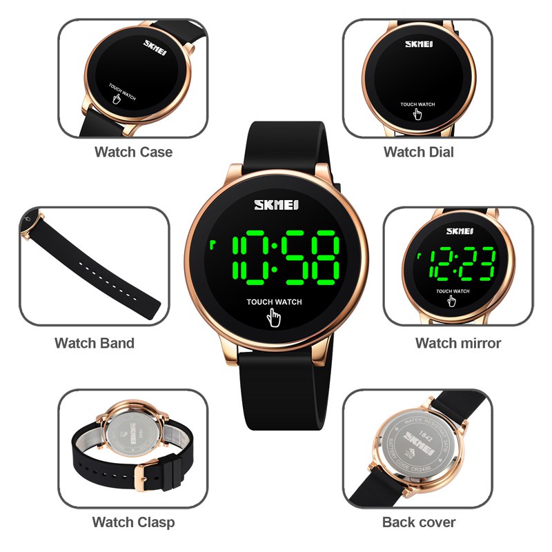 SKMEI 1842 Jam Tangan Pria Digital Touch Screen WK-SBY