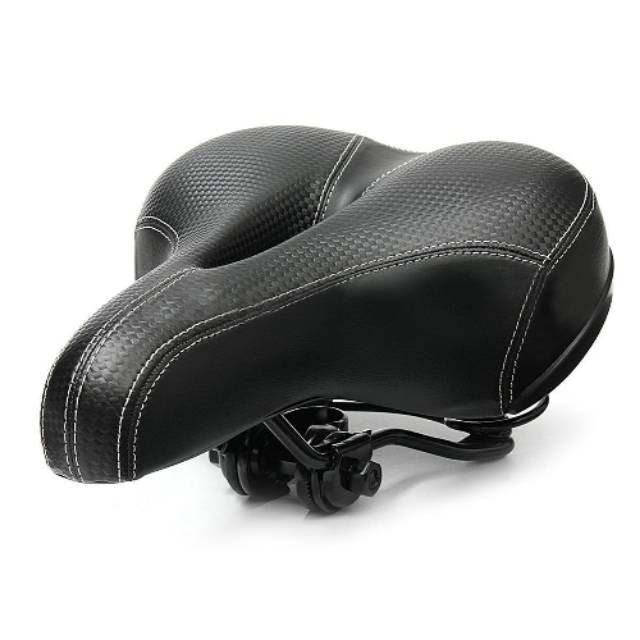 Sadel Sepeda Bike Saddle Wide Seat Soft Pad Cushion - UX01 - Black