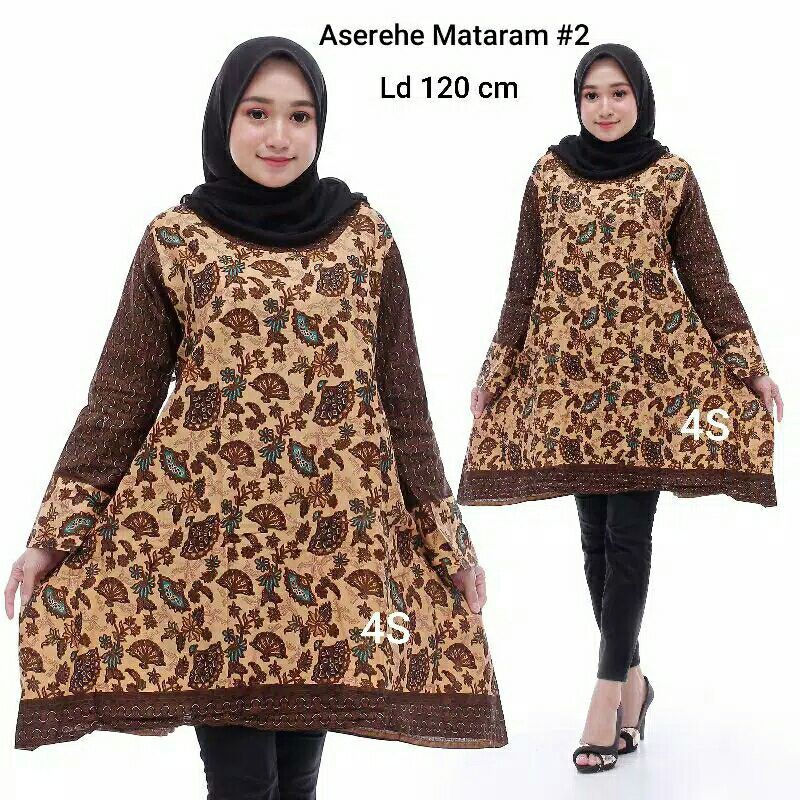 blouse batik hamil.atasan batik bumil bigsize.baju batik ibu hamil