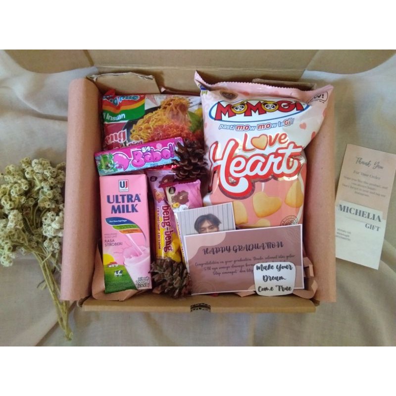

Snackbox/Giftbox Pink Varian