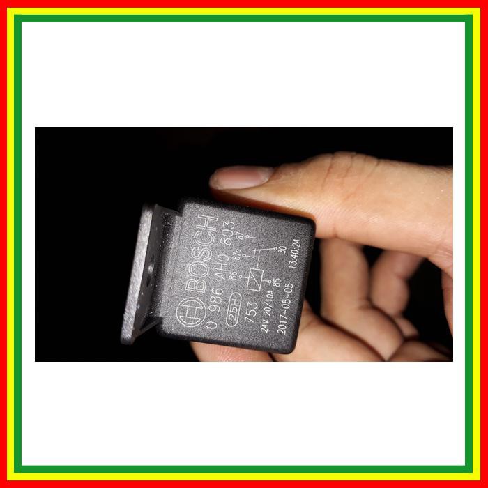 RELAY BOSCH ASLI 24V KAKI 5 87A