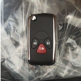 KUNCI LIPAT FLIP KEY TOYOTA FORTUNER 3 TOMBOL - CASING FLIPKEY KUNCI LIPAT INNOVA FORTUNER 3 TOMBOL