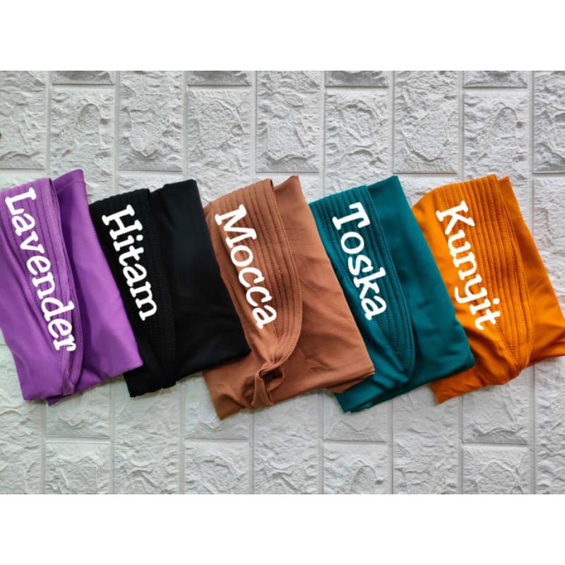 SIMPLE PET // Hijab instan sport // Hijab jersey simple premium // Bergo oval hijab