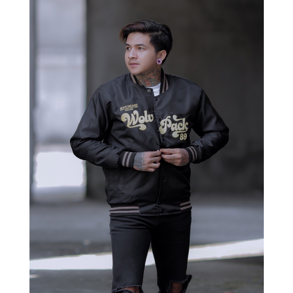 ORIGINAL WOLV Jaket Bomber Brave Moca Jaket Parasut Jaket Pria Jaket Outdoor Jaket Casual