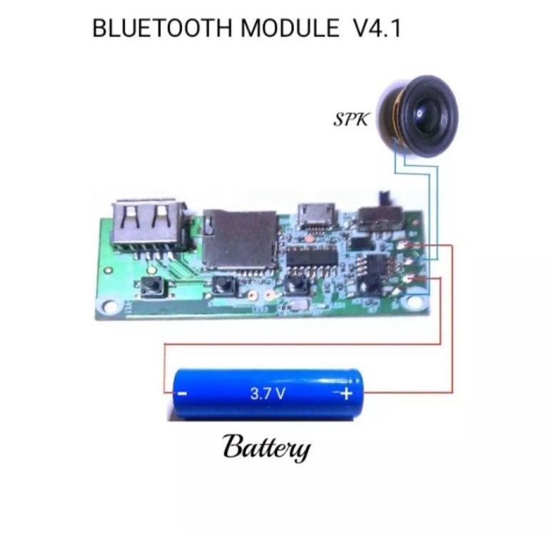 [KODE RYTJ8] Kit modul mp3 bluetooth + fm radio/pcb drive speaker bluetooth/modul spiker/mesin modul blutut/kit modul blutut Seller