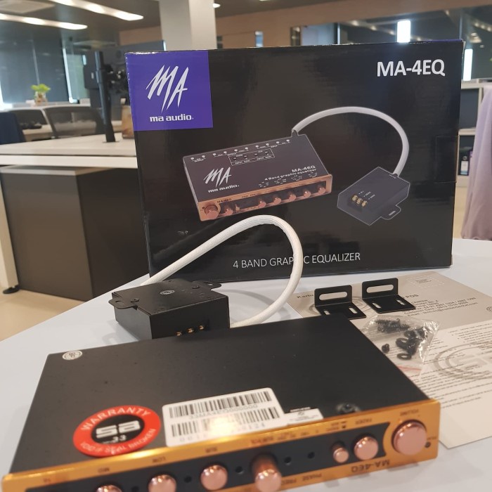 PREAMP MA AUDIO PRE AMP EQUALIZER SPL SQL USE