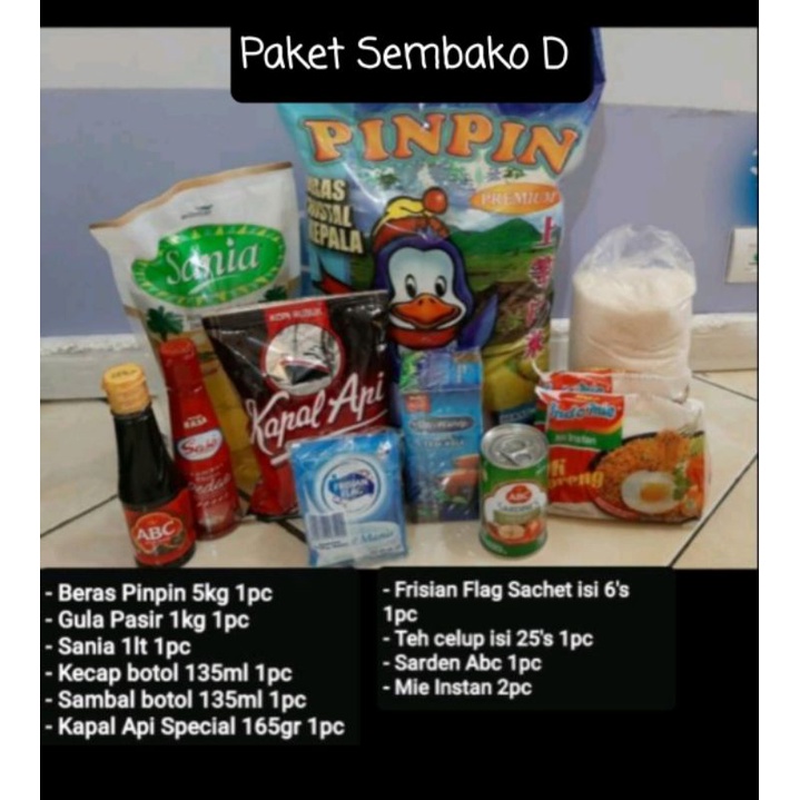 

PAKET Sembako Murah