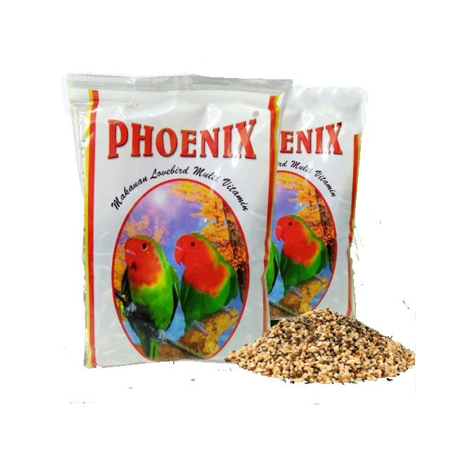 Phoenix Lovebird Multi Vitamin Pakan Makanan Burung Love Bird Millet