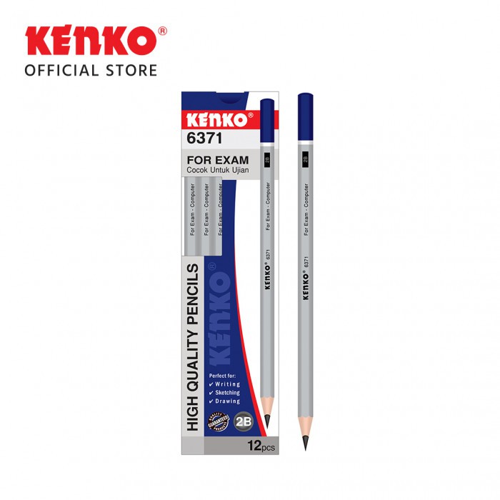 

Pensil 2B KENKO Pencil 2B 6371 ( 1 PACK )