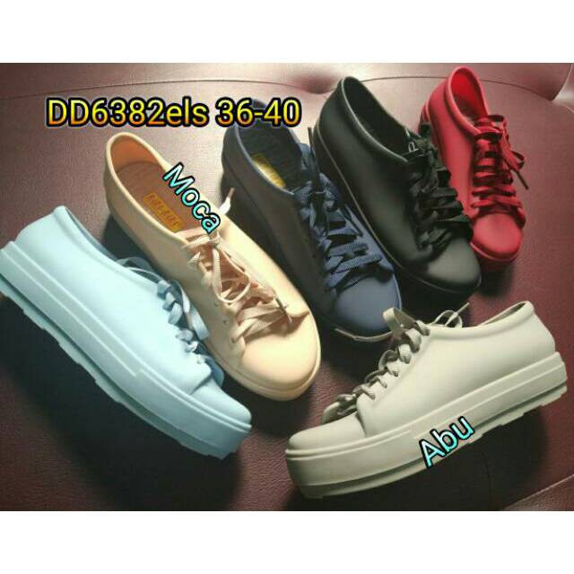 SEPATU FLAT WANITA IMPORT MURAH Basic SHoes Flip Flop Fladeo Hitam Nevada Emory Branded PROMO AKHIR