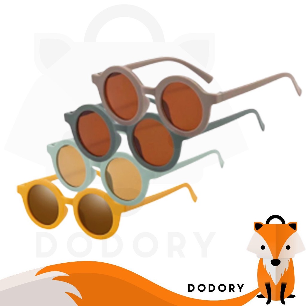 DODORY K713 Kacamata Fashion Anak Polos Kids Sunglasses Style