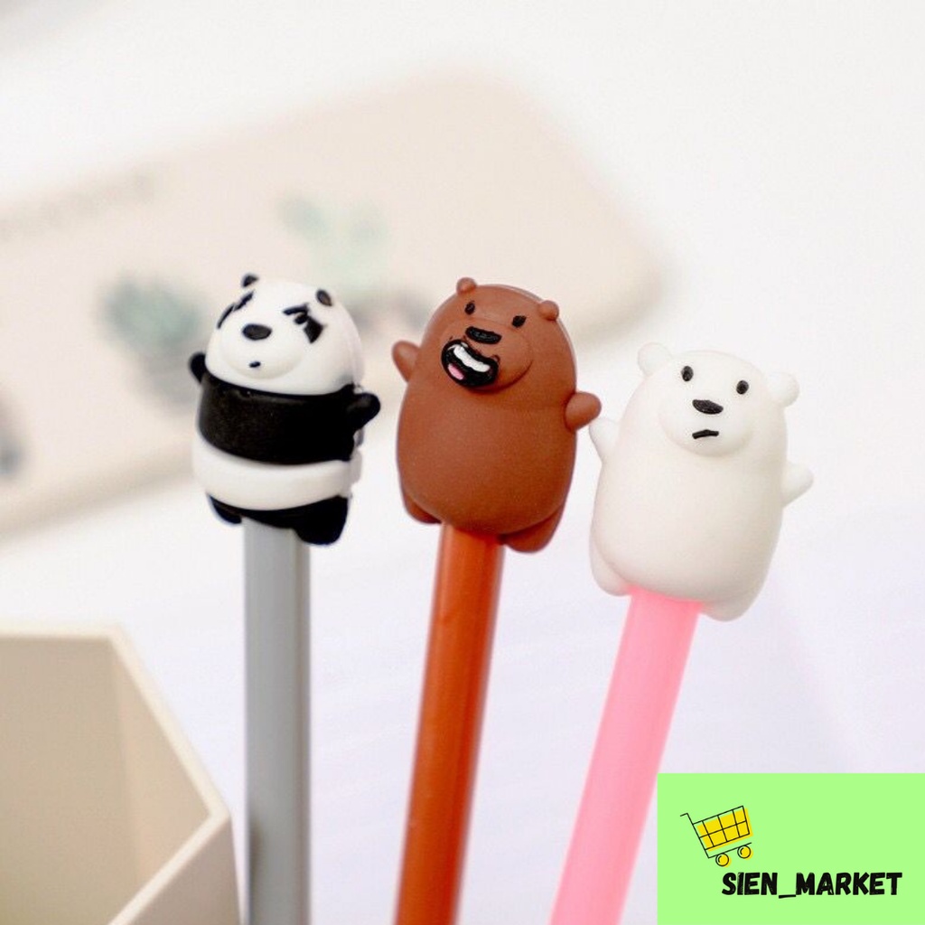 

Pulpen We Bare Bears Pen We Bare Bears Pena We Bare Bears Pen WBB Pen Lucu Beruang Perlengkapan Alat Tulis Sekolah ATK Sien Market Pulpen Karakter Bears Murah Pen Murah 0.5 mm Pen Hitam Gel Murah