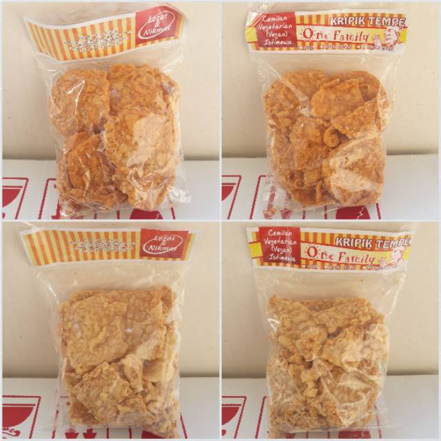 

Keripik - Kripik Tempe 1 One Family Vegan & Vegetarian